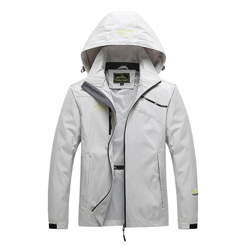Herren Hochwertige Outdoor-Jacke Echo Archiv