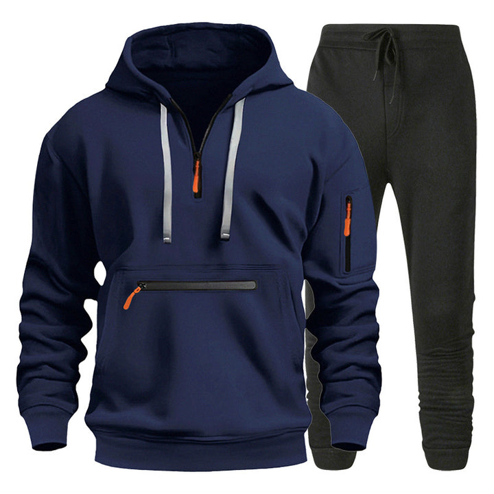 Herren Sportlicher Hoodie mit Jogginghose Echoarchiv