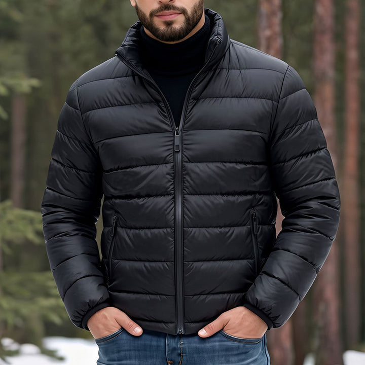 Herren Leichte gesteppte Windjacke Echo Archiv