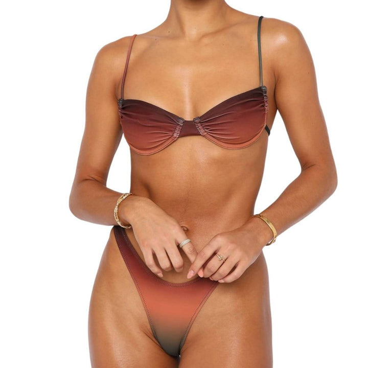 Damen Push-Up Bikini mit innovativem Farbverlauf Echo Archiv