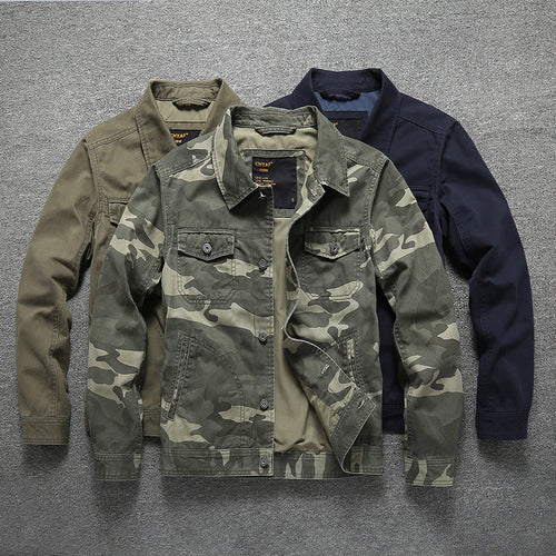 Herren Baumwoll-Twill Hemdjacke im Workwear‑Stil mit Brusttaschen Echoarchiv