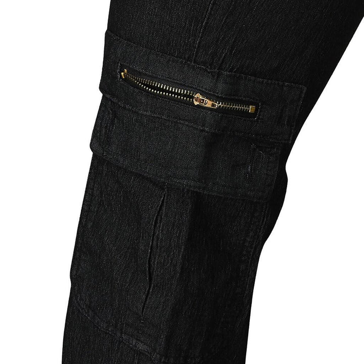 Damen Cargo-Jeans mit praktischen Seitentaschen und moderner Schnittführung Echo Archiv