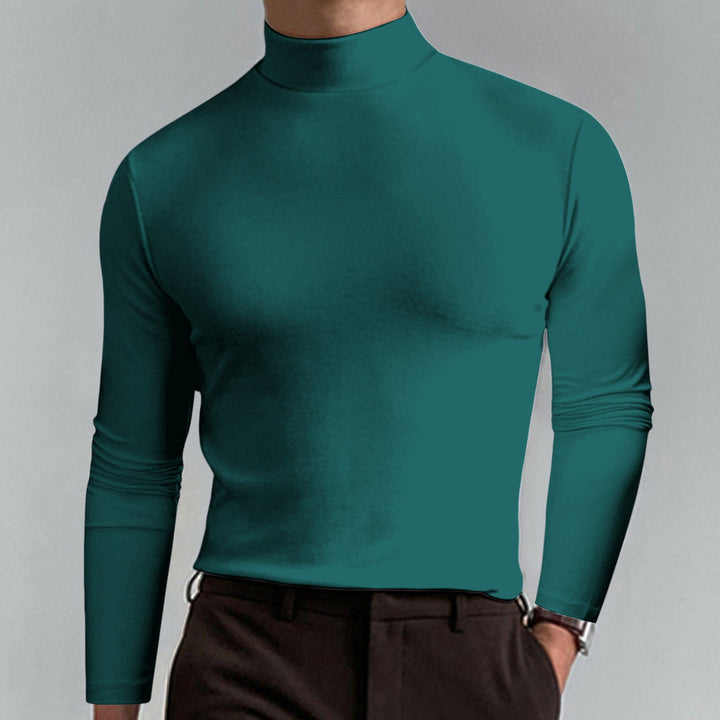Herren Hochwertiger Rollkragenpullover Echoarchiv