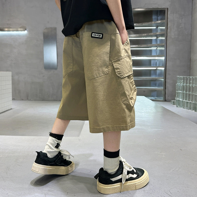 Unisex lässige Cargo-Shorts mit großen Taschen Echo Archiv