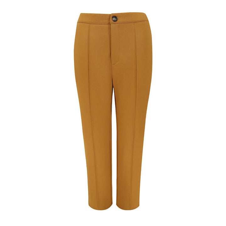 Damen elegante chino Hose mit taillierter Passform Echo Archiv