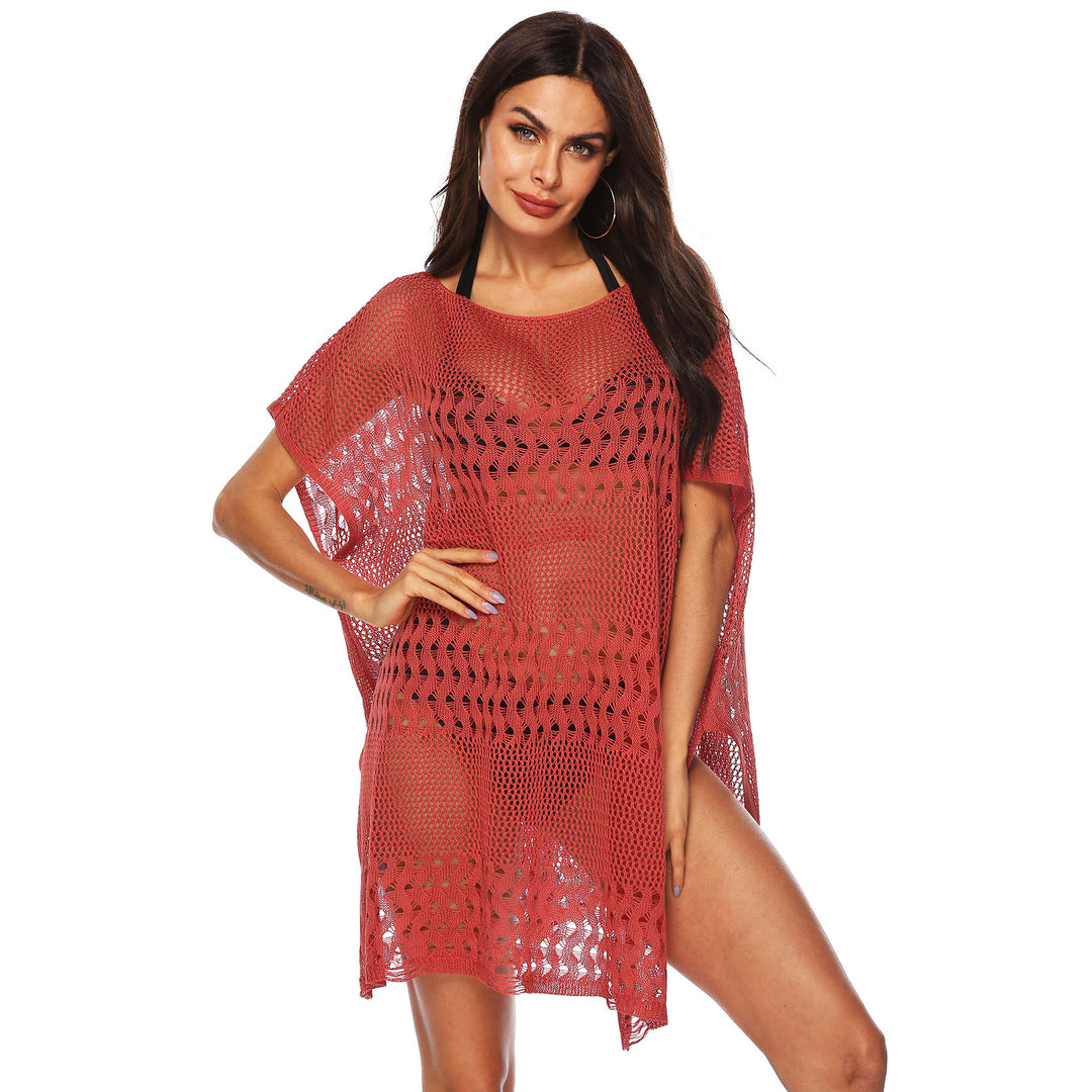 Damen eleganter Strandsarong mit filigranem Häkelmuster Echo Archiv