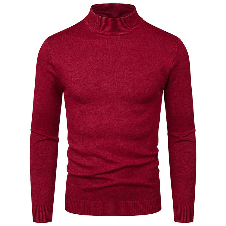 Herren Rollkragenpullover aus hochwertiger Wolle Echoarchiv