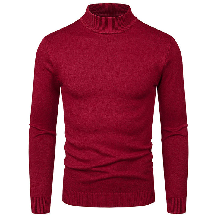 Herren Rollkragenpullover aus hochwertiger Wolle Echoarchiv