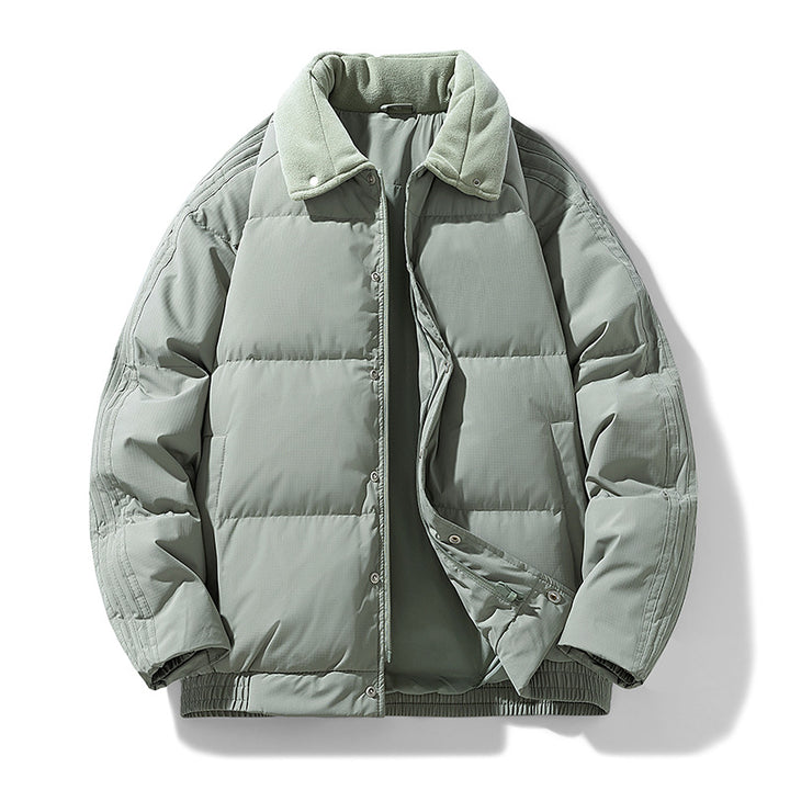 Herren Gepolsterte Winter-Steppjacke mit Teddykragen und winddichter Thermofüllung Echo Archiv