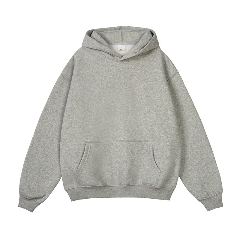 Unisex Oversize-Kapuzenpullover aus Baumwollmix mit Kängurutasche und gerippten Bündchen Echo Archiv