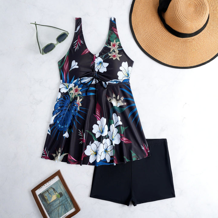 Damen Strandkleid mit integrierter Shorts Echo Archiv
