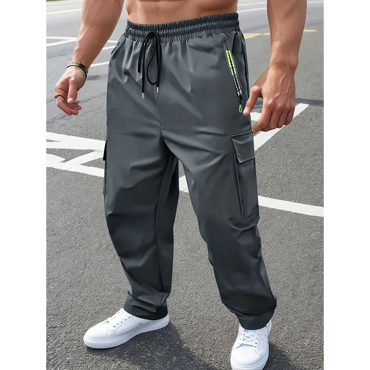 Herren Praktische Cargo-Hose mit verstellbarem Gummizug Echo Archiv