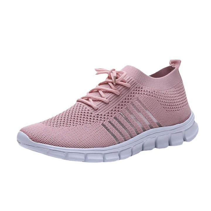 Damen atmungsaktiver Strick-Sneaker mit flexibler Segmentsohle und Komfortfußbett Echo Archiv