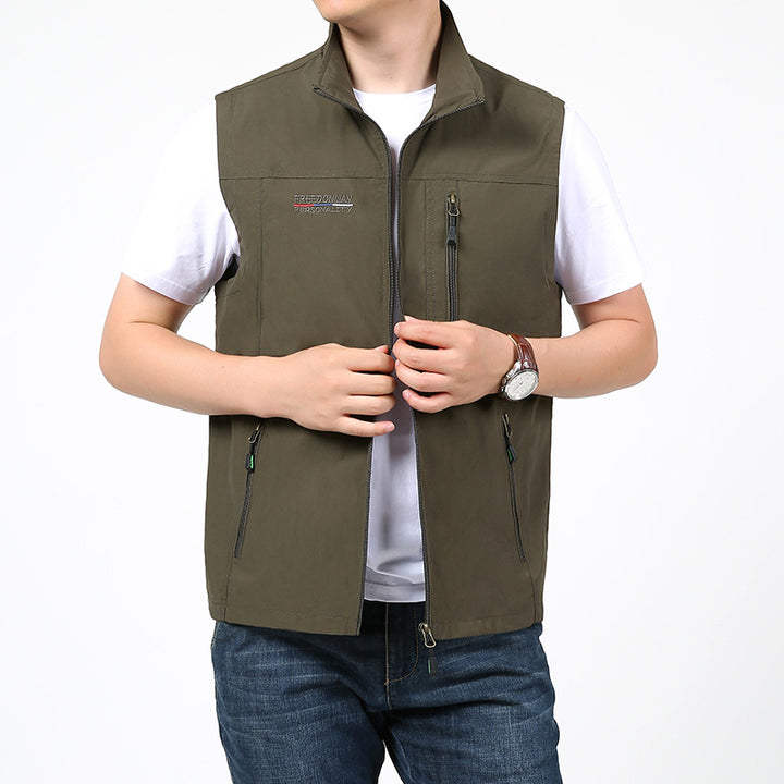 Herren Vielseitige Outdoor-Weste Echo Archiv