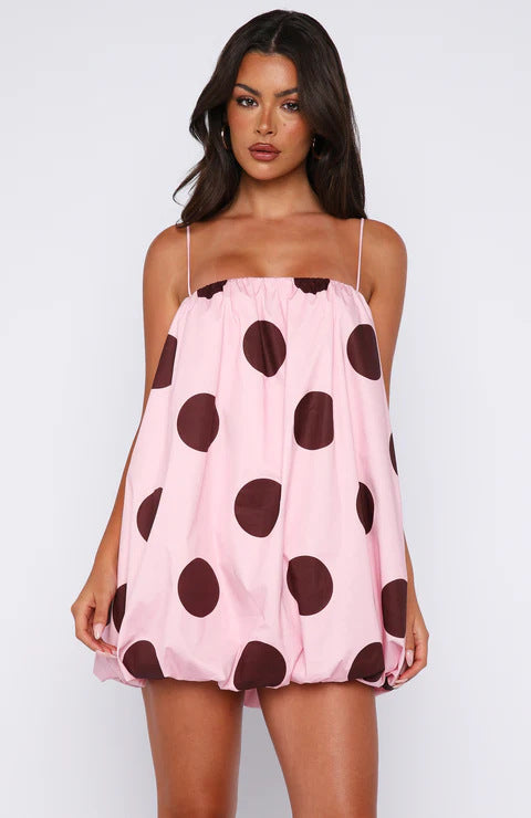 Damen Luftiges Sommerkleid mit Punkten Echo Archiv