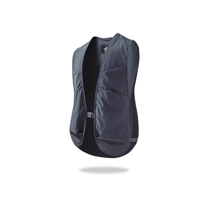 Unisex Leichte Utility-Weste mit Mesh-Rücken und Mehrfachfronttaschen – Marzano