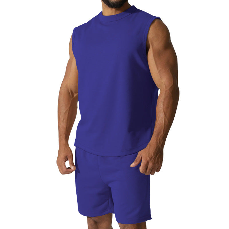 Herren sportliches Kurzarm-Set aus atmungsaktivem Material Echoarchiv