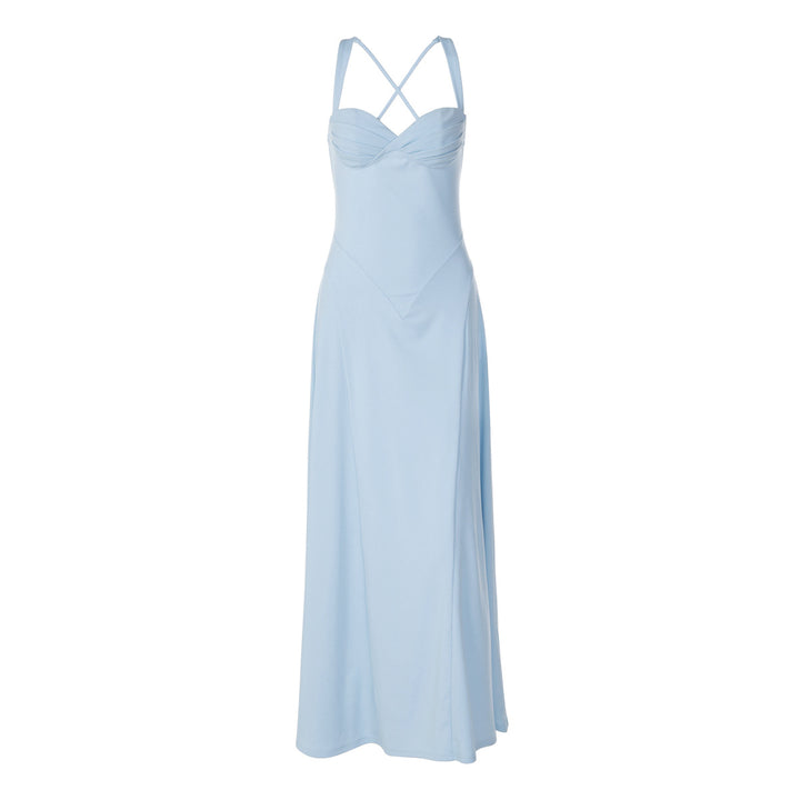 Damen Elegantes Maxikleid mit raffinierten Trägerdetails und schmeichelndem Schnitt Echo Archiv