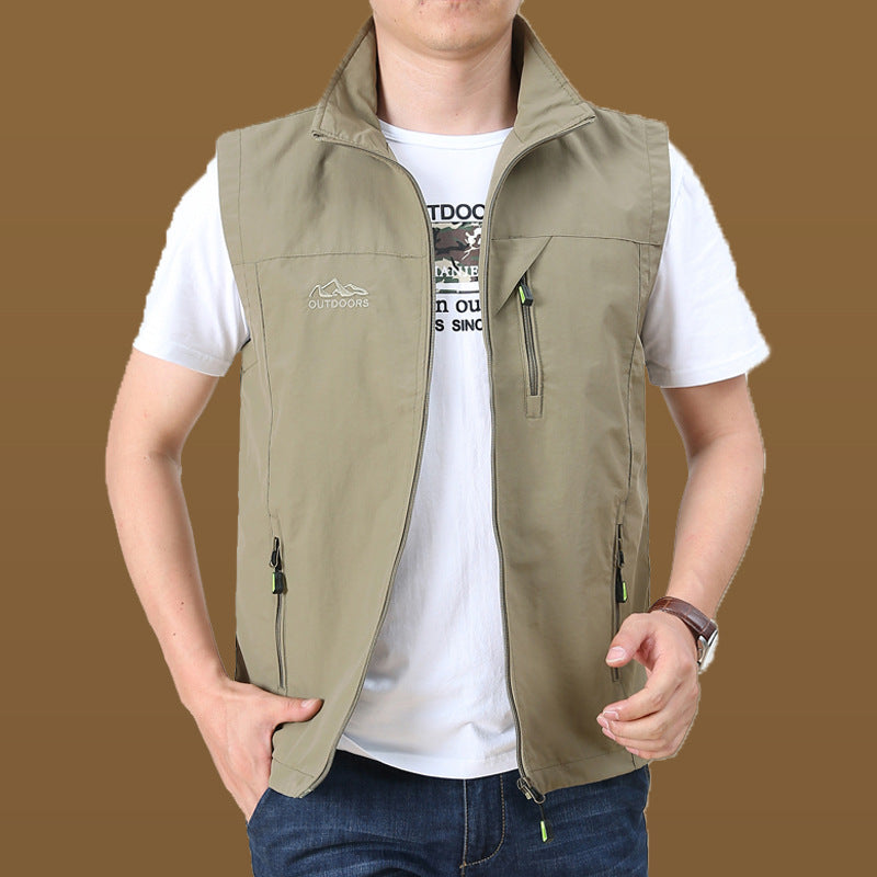 Herren Multifunktionale Outdoor-Weste Echo Archiv