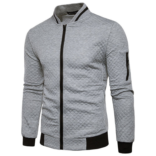Herren Steppjacke mit modernem Kragen Echoarchiv