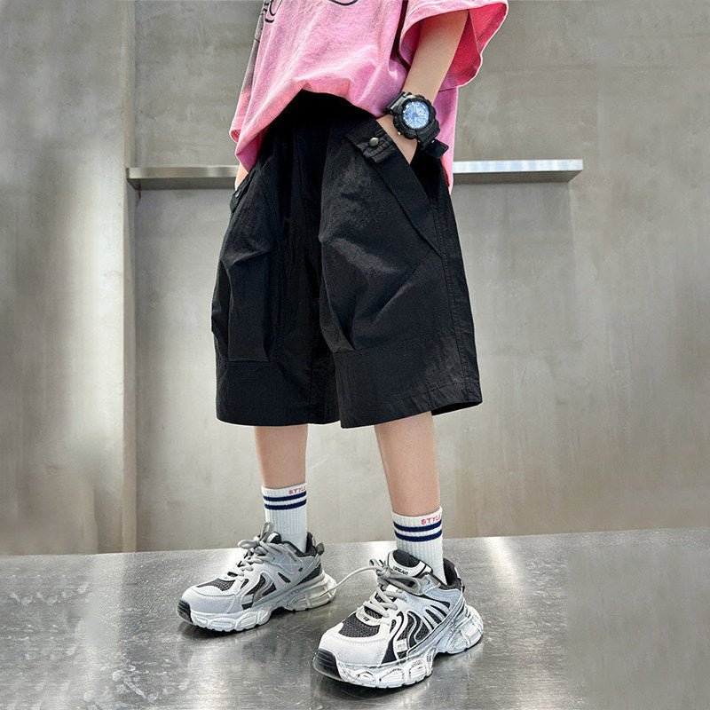 Jungen lässige Cargo-Shorts mit vielseitigen Taschen Echo Archiv