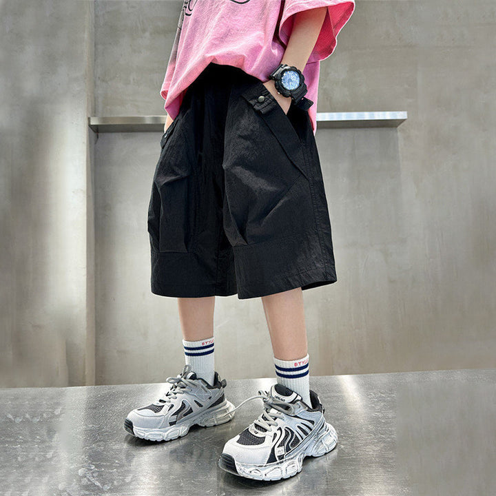Jungen lässige Cargo-Shorts mit vielseitigen Taschen Echo Archiv