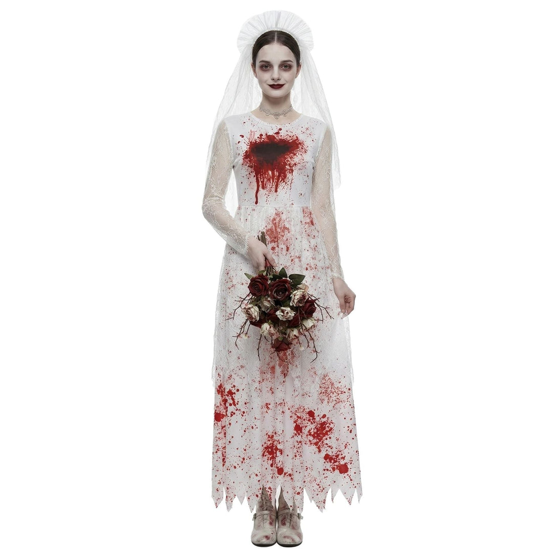 Damen Gruselige Hochzeitsbraut Kleid Echo Archiv