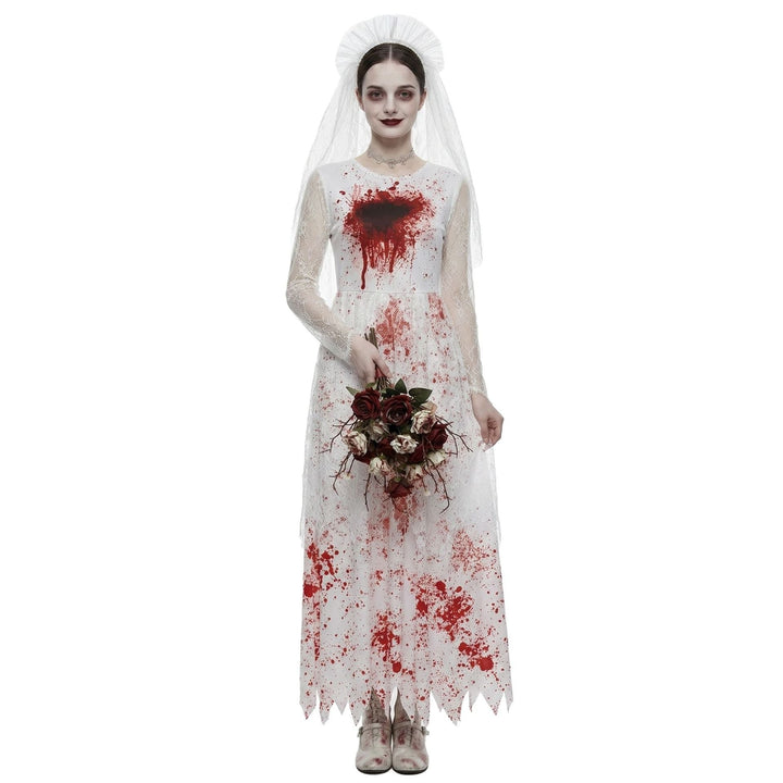 Damen Gruselige Hochzeitsbraut Kleid Echo Archiv