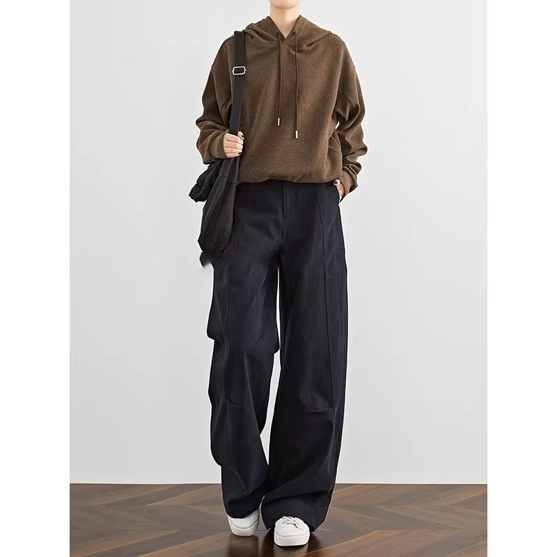 Damen Lässiger Strickpullover mit weitem Schnitt Echoarchiv