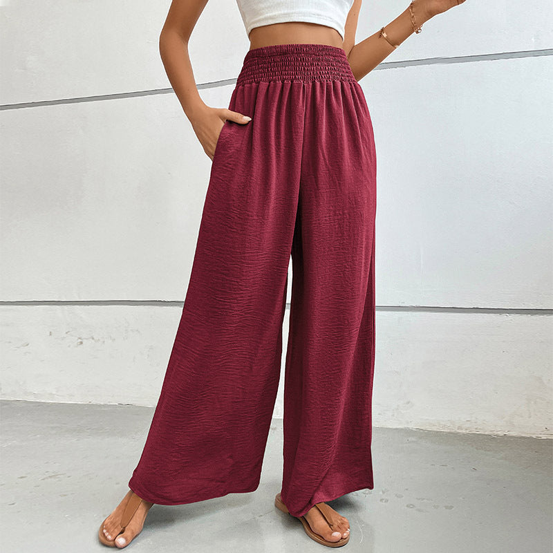 Damen Weite Lockere Freizeithose Echo Archiv
