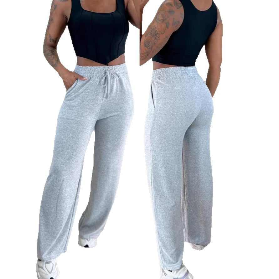 Damen Bequeme High-Waist Jogginghose Echo Archiv