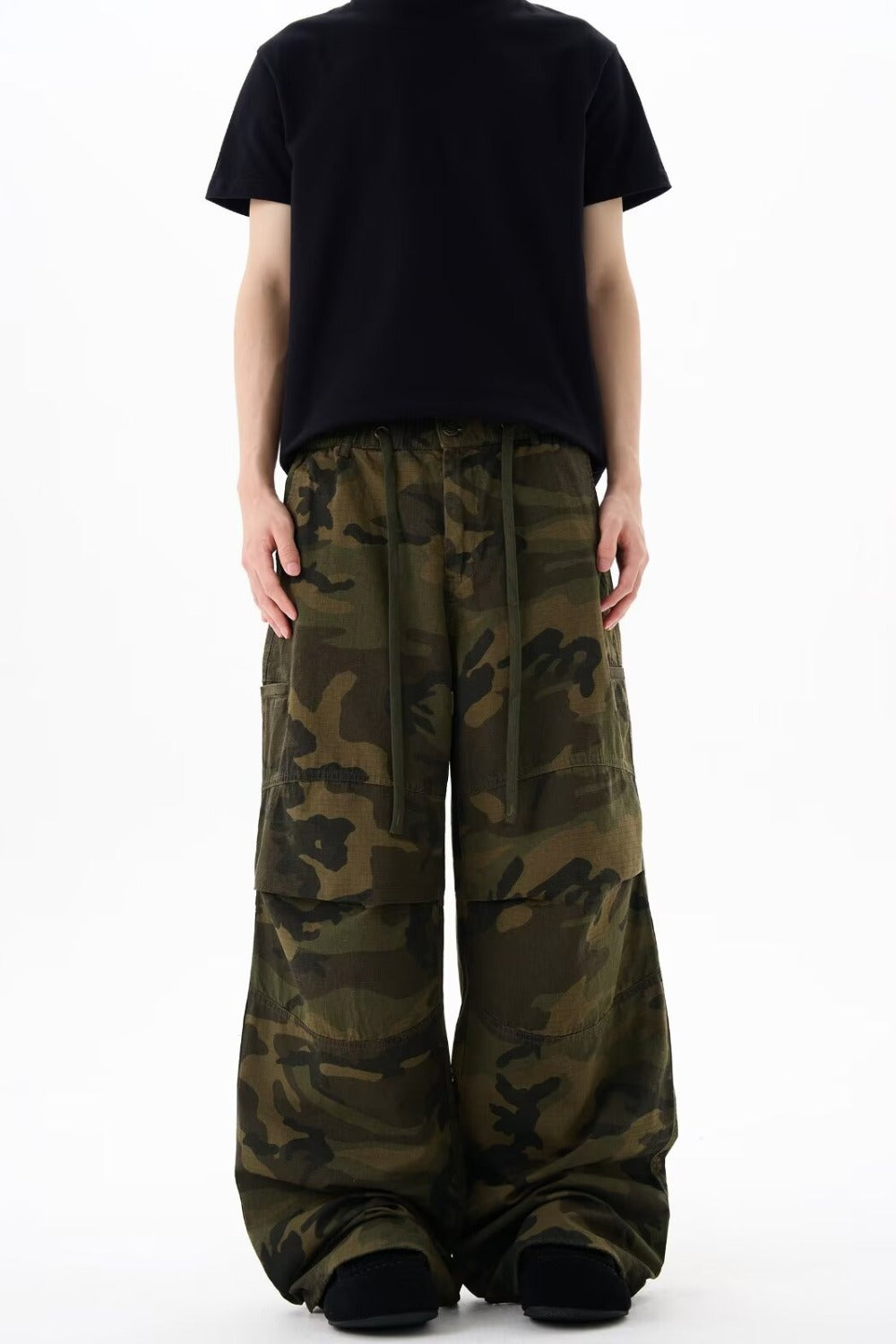 Herren Urbaner Cargo-Style Stoffhose Echoarchiv