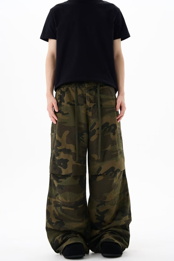 Herren Urbaner Cargo-Style Stoffhose Echoarchiv