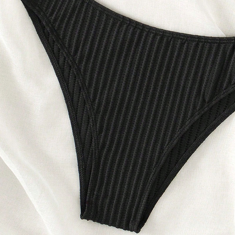 Damen raffinierter Bikini mit gestreiftem Design Echo Archiv