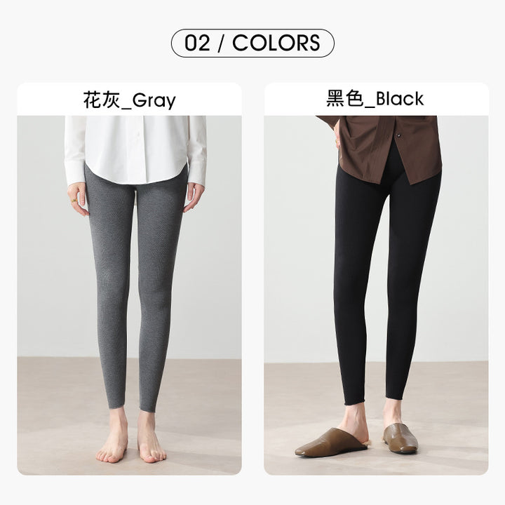 Damen Feine Thermo-Leggings mit hohem Elastikbund und enger Silhouette Echo Archiv