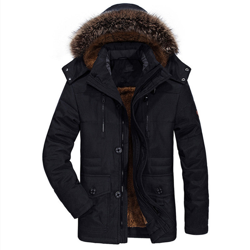 Herren Winterparka mit Fleecefutter Echo Archiv