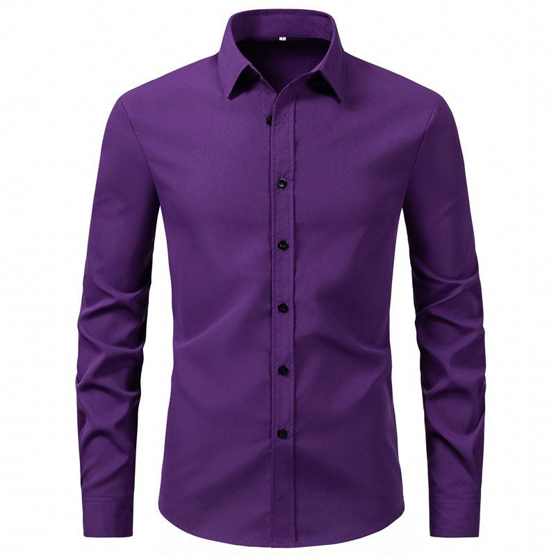 Herren Langarm Hemd mit modernem Schnitt und eleganten Details Echoarchiv