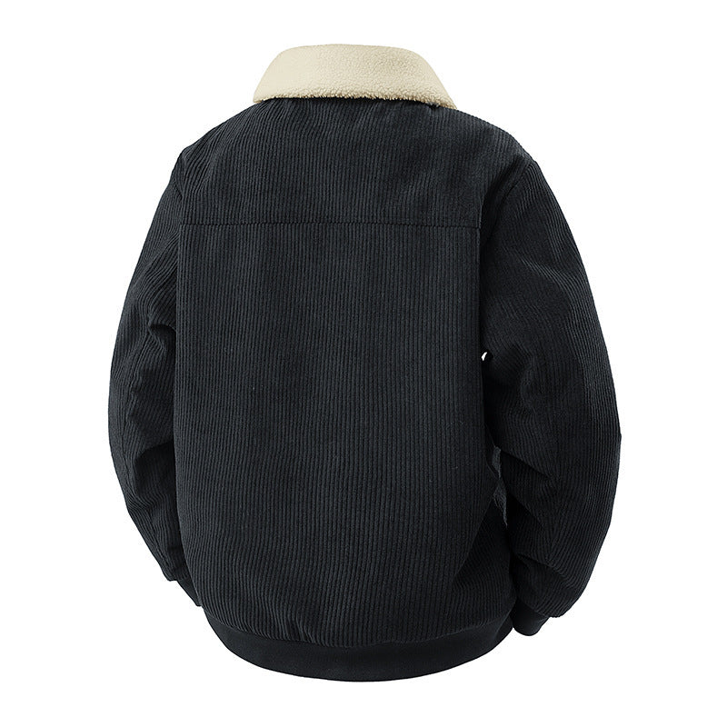 Herren modische Utility-Jacke mit Teddy-Kragen Echo Archiv