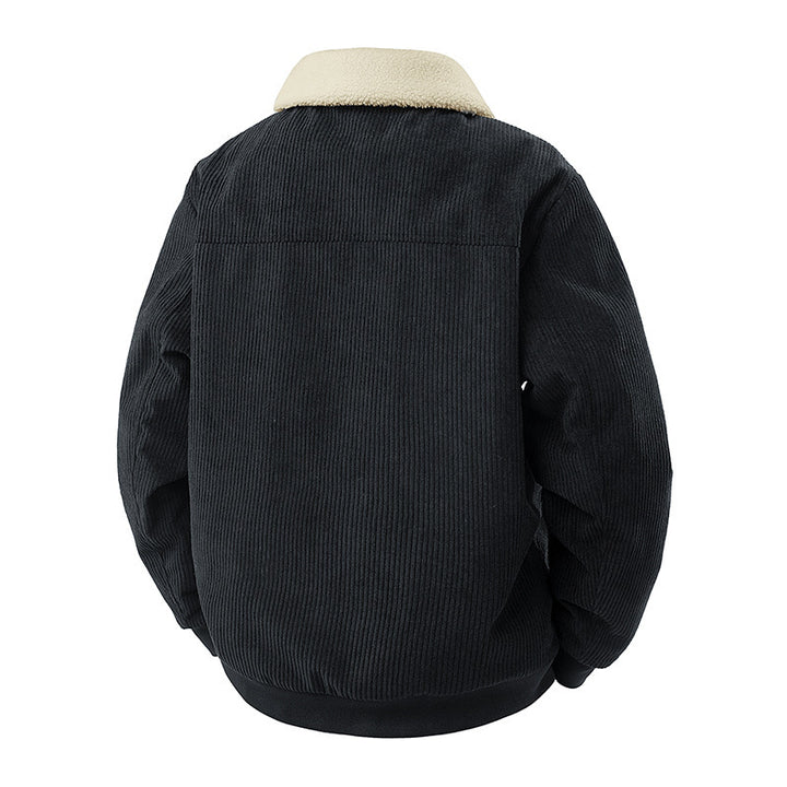Herren modische Utility-Jacke mit Teddy-Kragen Echo Archiv