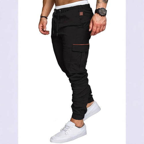 Herren Cargo-Hose mit elastischem Bund und praktischen Taschen Echoarchiv