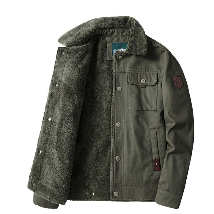 Herren Warm gefütterte Utility-Jacke Echo Archiv