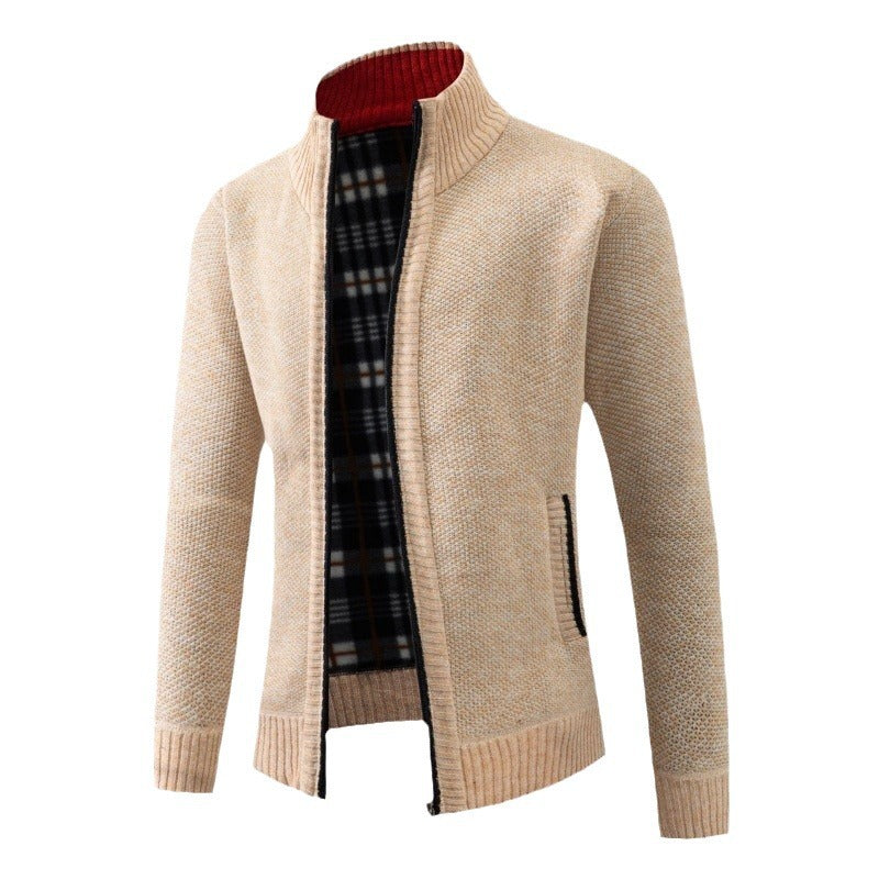 Herren Strickjacke mit innovativem wärmeisolierendem Innenfutter Echoarchiv
