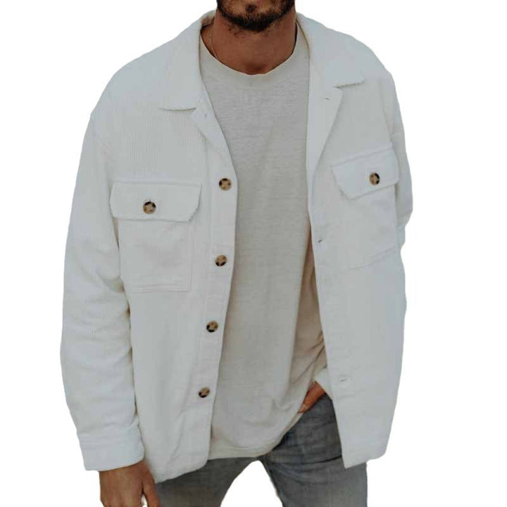 Herren cordjacke mit praktischen Brusttaschen Echoarchiv