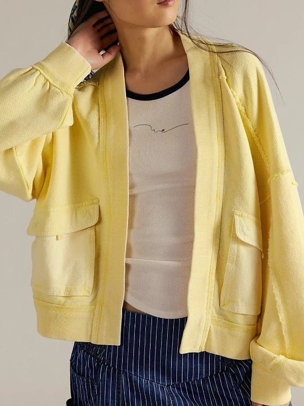 Damen Verspielt Elegante Kurzarm Bluse – Élovi