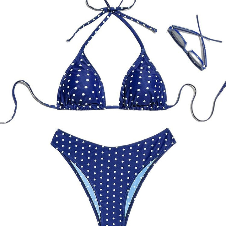 Damen Triangel-Bikini mit dekorativen Punkten Echo Archiv