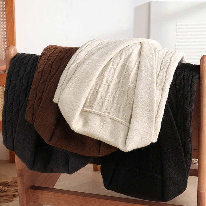 Herren Strickjacke mit modernem Kabelmuster und elegantem Kragen Echoarchiv