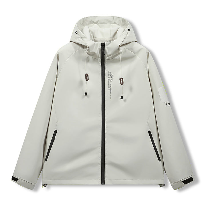 Herren Sportliche Windjacke Echo Archiv