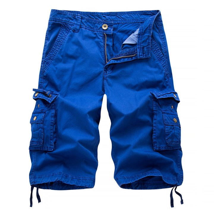 Herren Cargoshorts mit multifunktionalen Taschen und elastischem Bund Echoarchiv