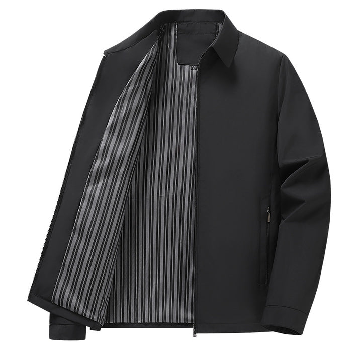 Herren Modische Übergangsjacke aus wasserabweisendem Material Echo Archiv