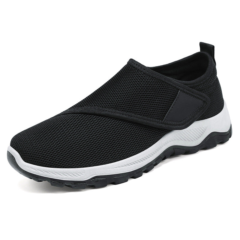 Damen nan atmungsaktive Slip-On Sneaker mit Klettverschluss und gedämpfter EVA-Zwischensohle Echo Archiv